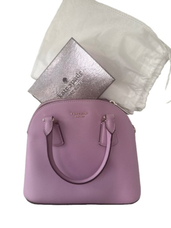 kate spade Handbags - 💜kate spade Sylvia Dome Satchel & Boxed Kenzie Wallet Orchid Purple Set💜